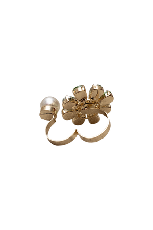 CRAZY DAIZY PEARL RING