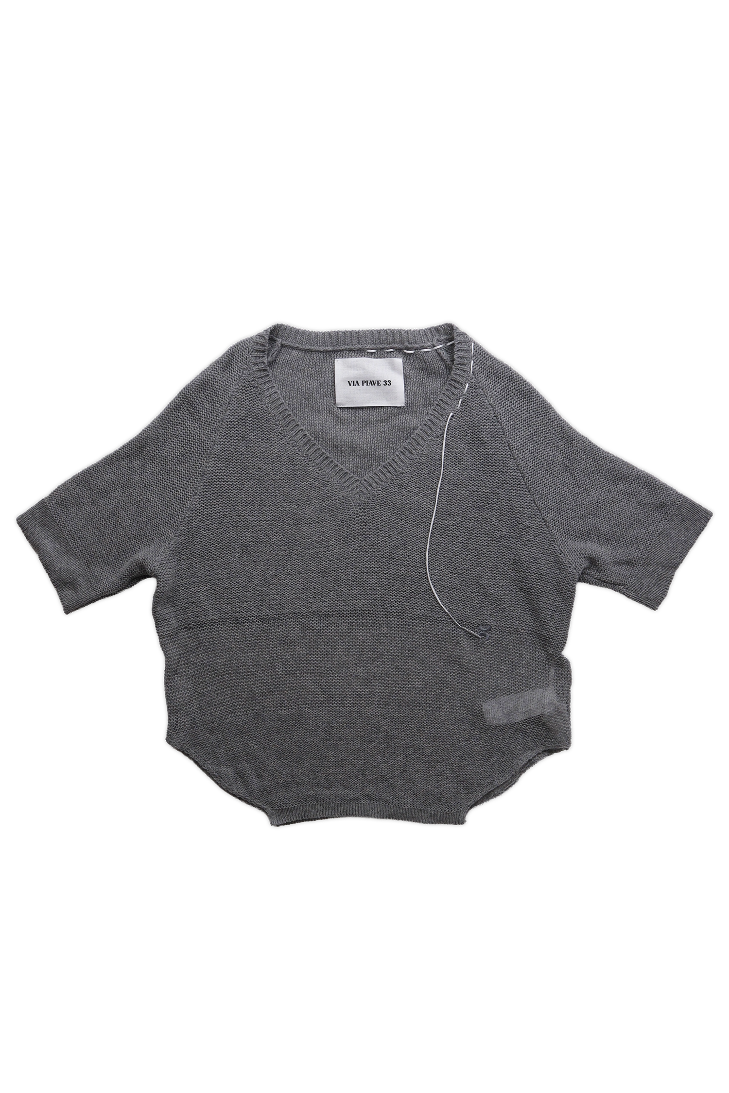 V NECK TRAVERTINO
