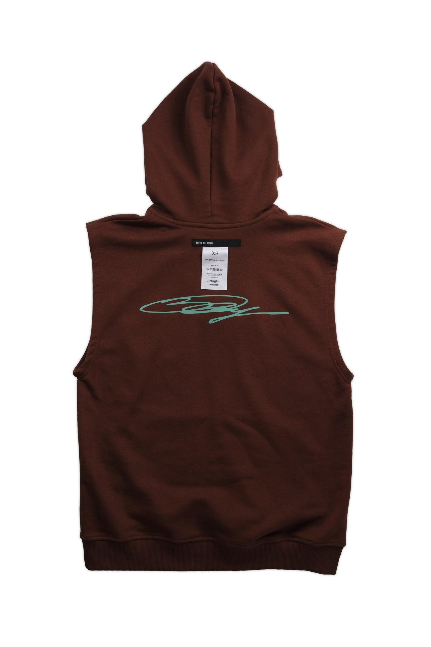SLEEVELESS HOODIE