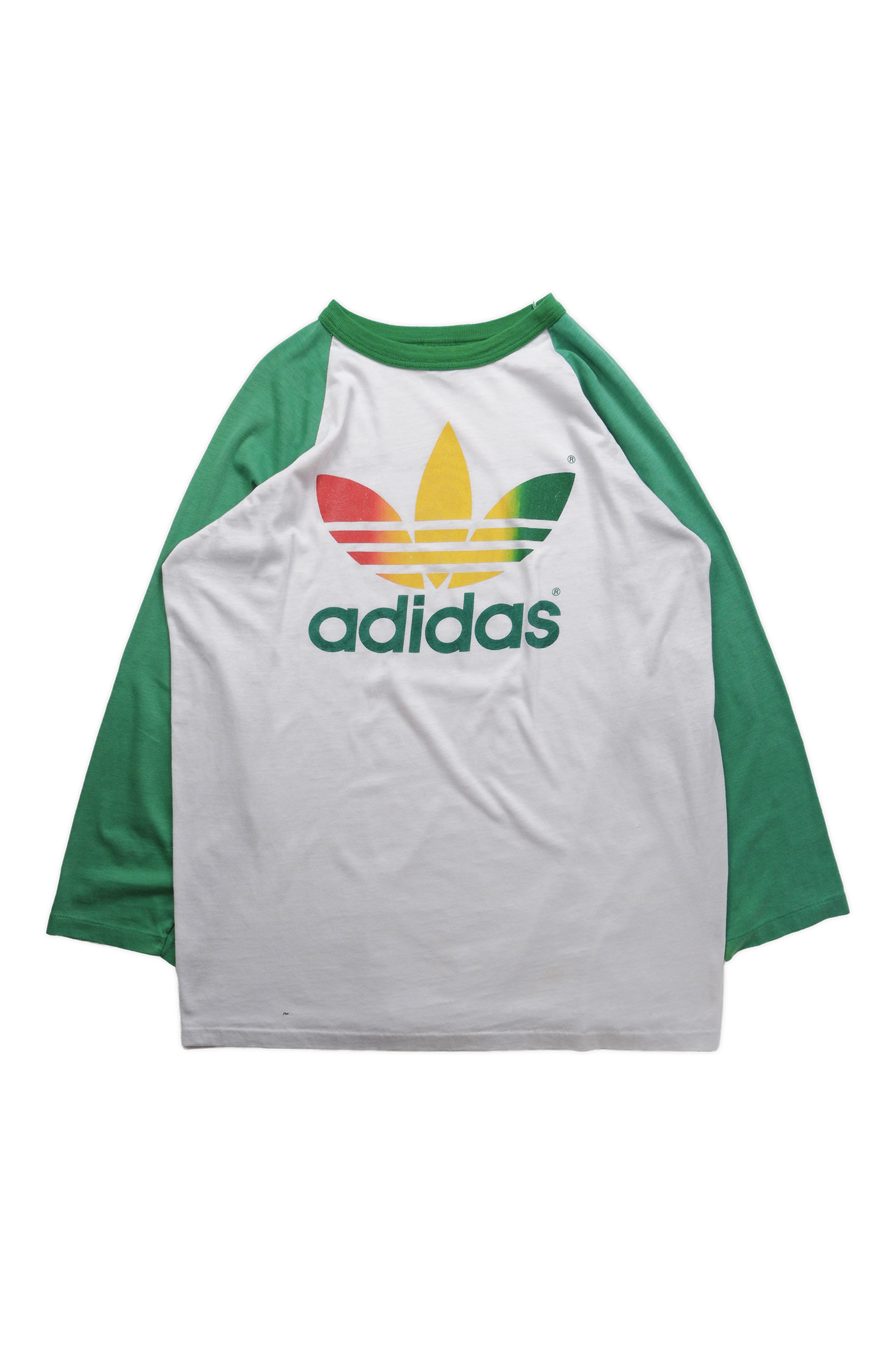 80s ADIDAS RAINBOW TREFOIL