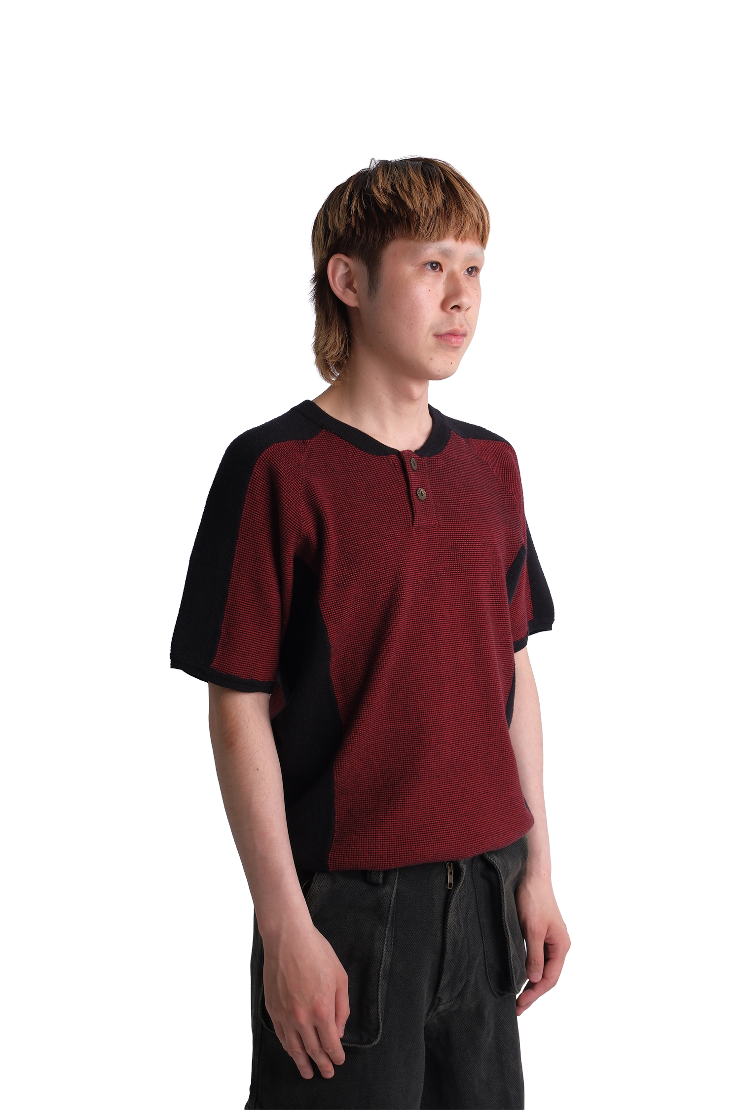 TEXTURED LAYER T-SHIRT