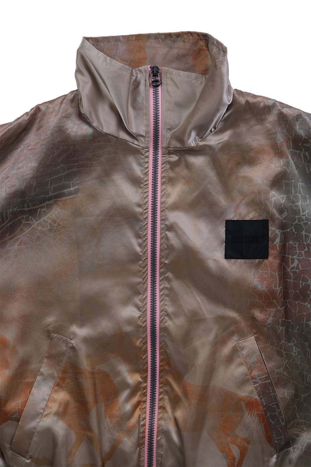 HORSE & SMILE PRINTED JACKET