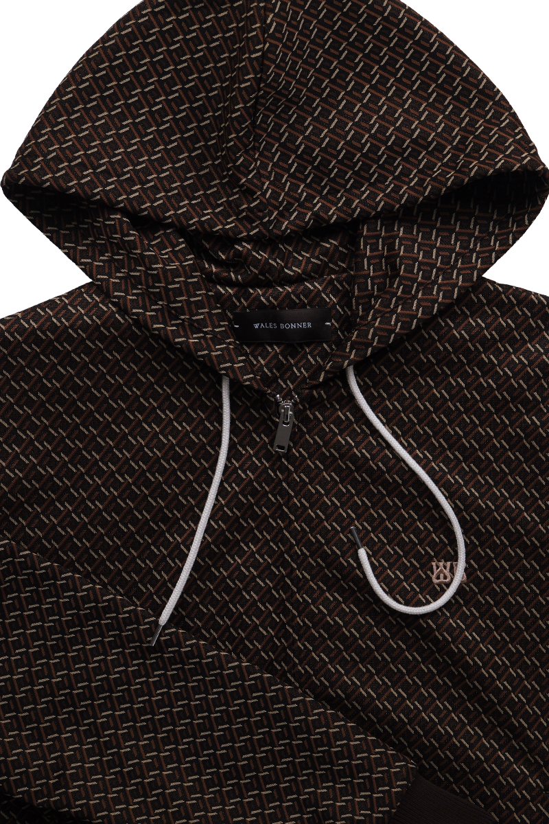 HOODED TRACK JACKET
