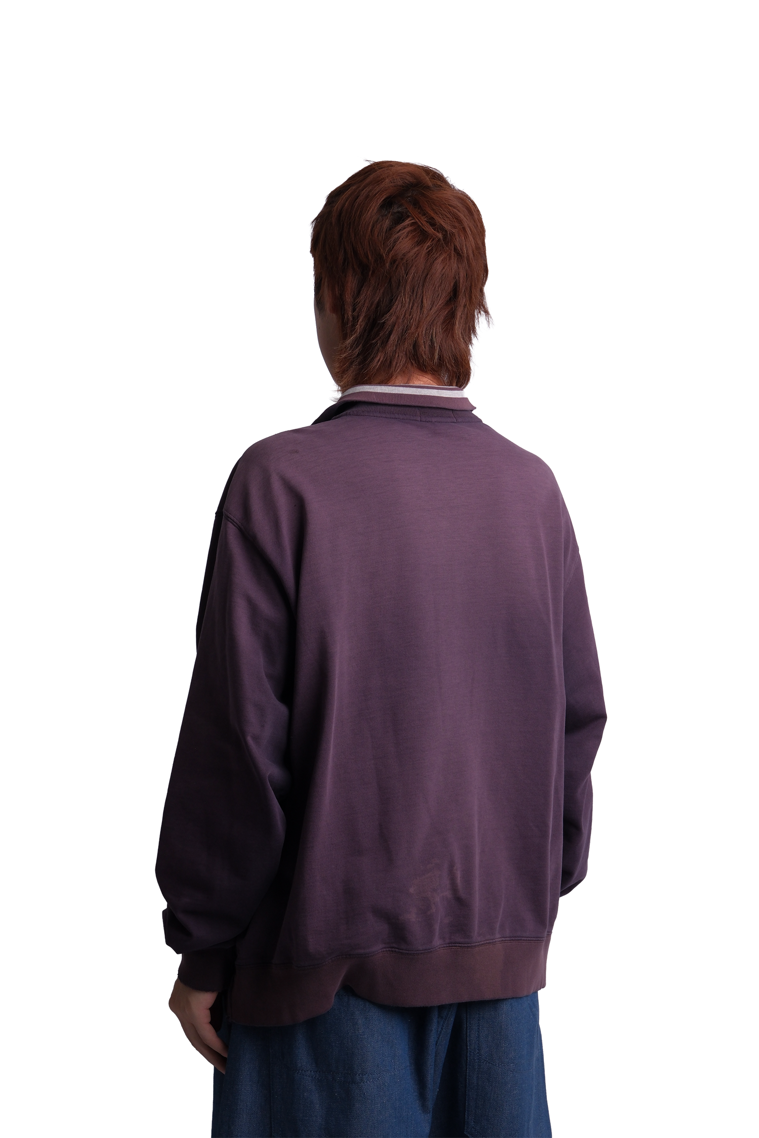 Land's End Full Zip Sweat Fade