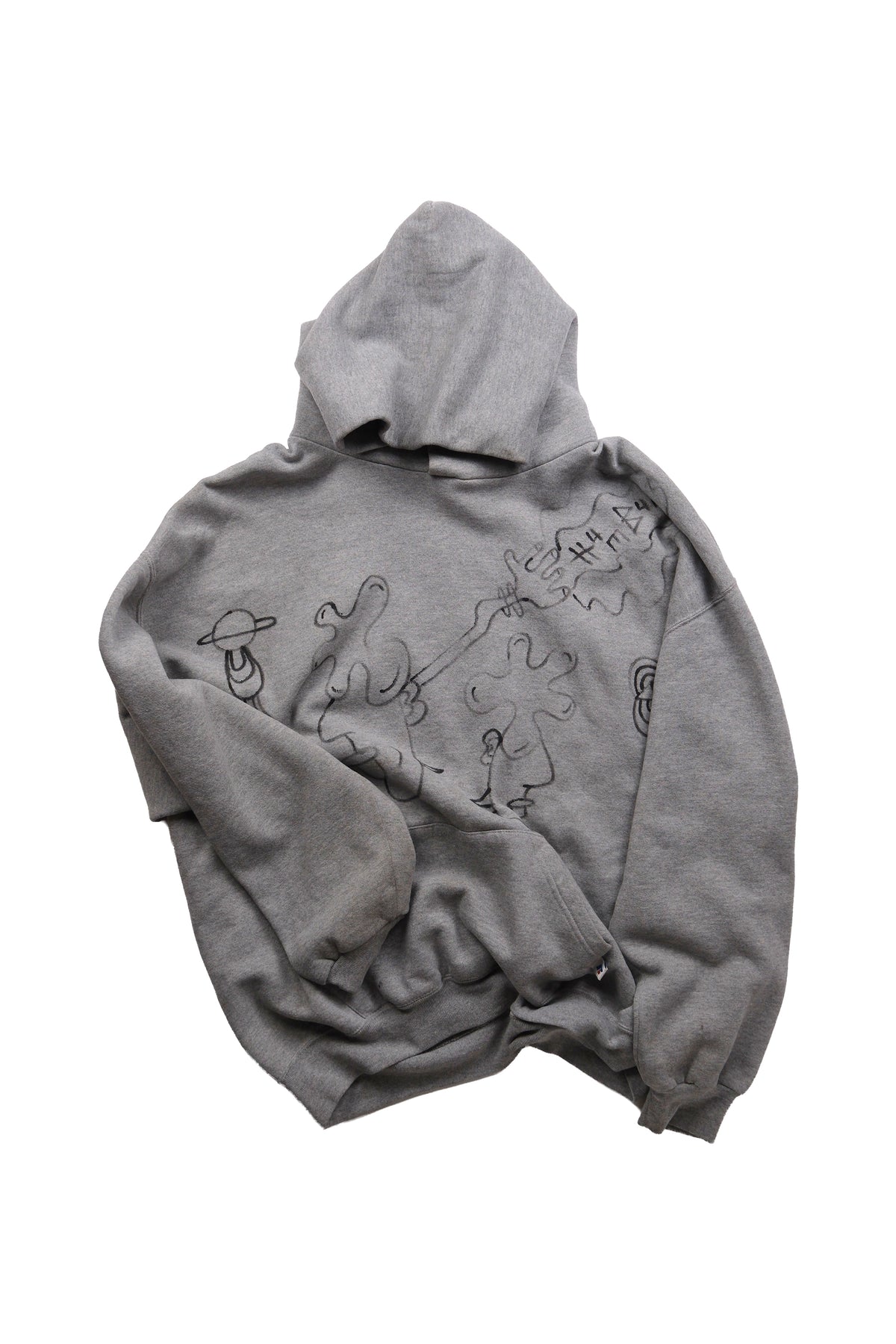 RUSSEL Hand Painted Hoodie