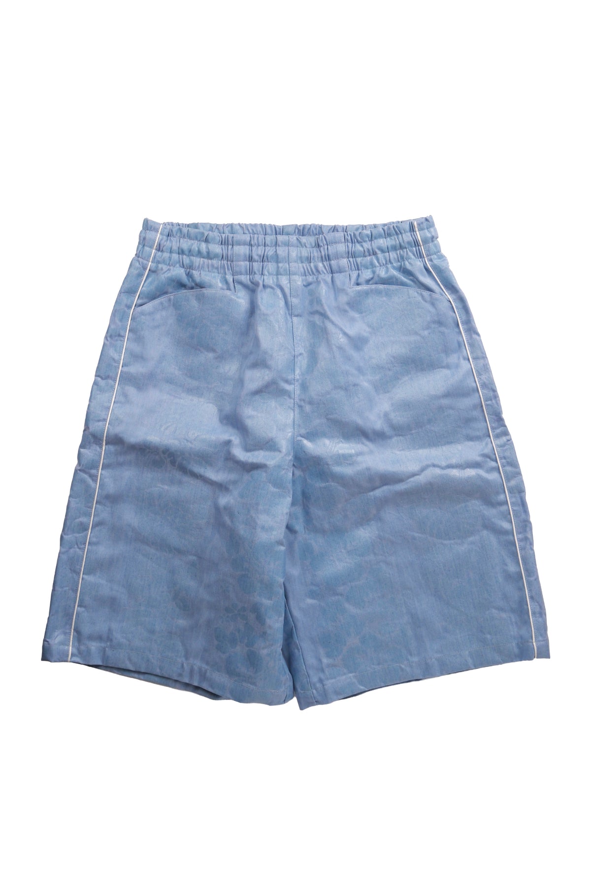 MIRRAGE HIBISCUS DENIM SHORTS