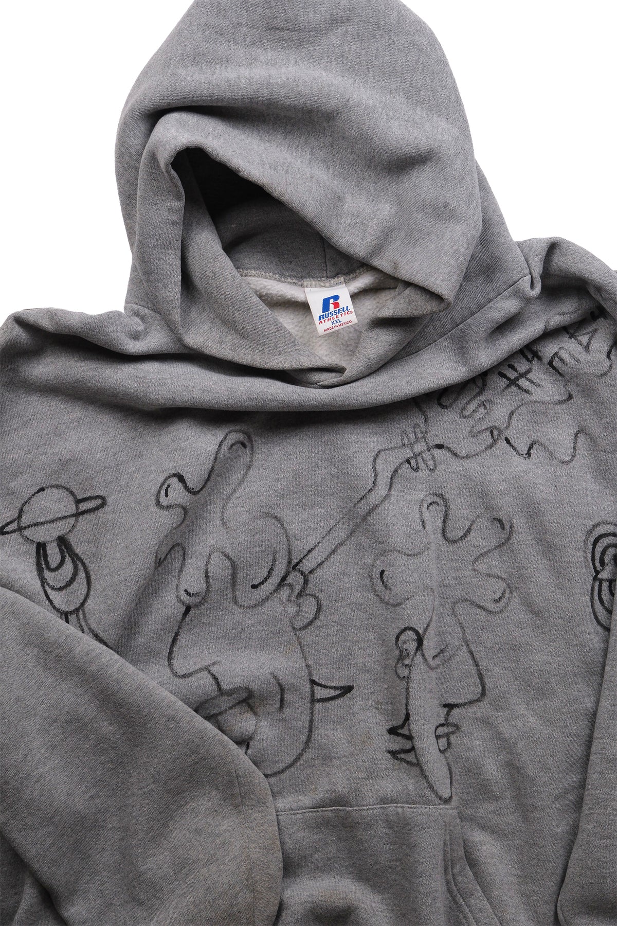 RUSSEL Hand Painted Hoodie