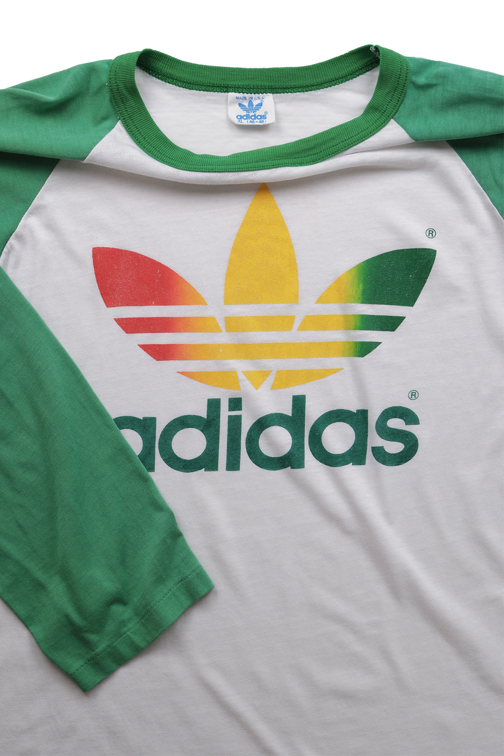 80s ADIDAS RAINBOW TREFOIL