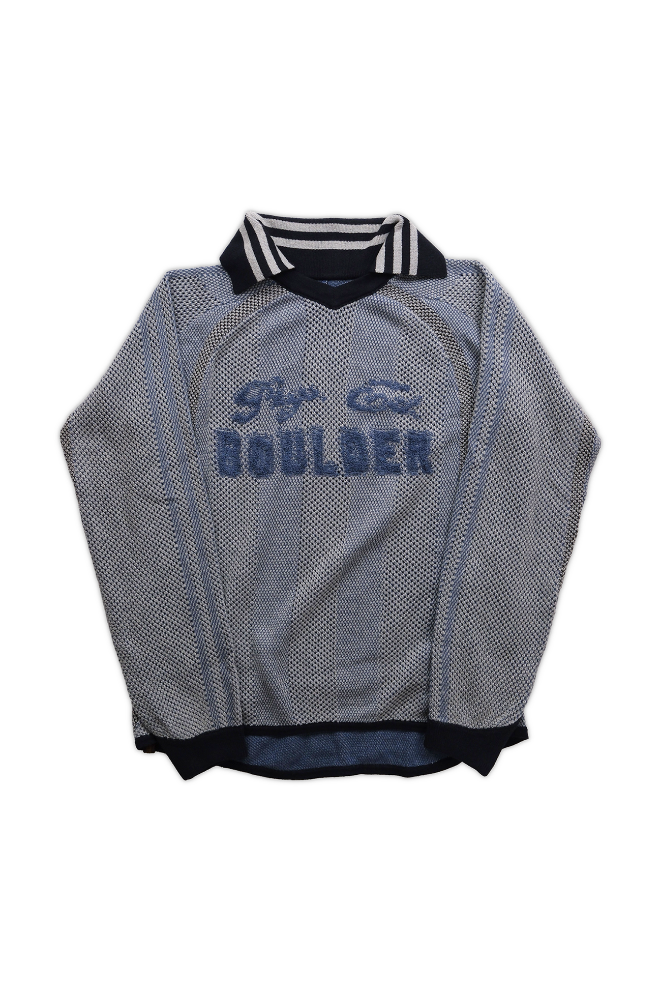 ATHLETIC STRIPE SWEATER