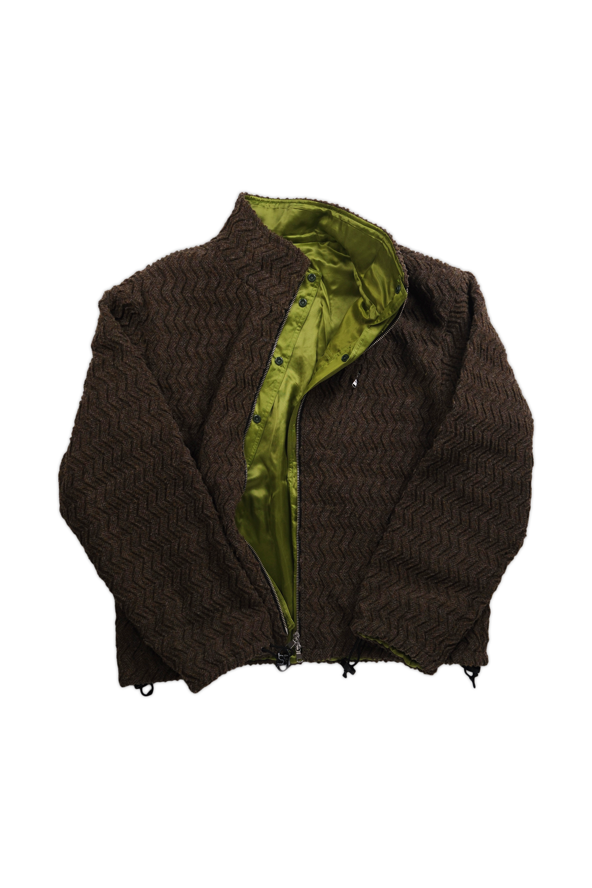GROUND WOOL BLOUSON