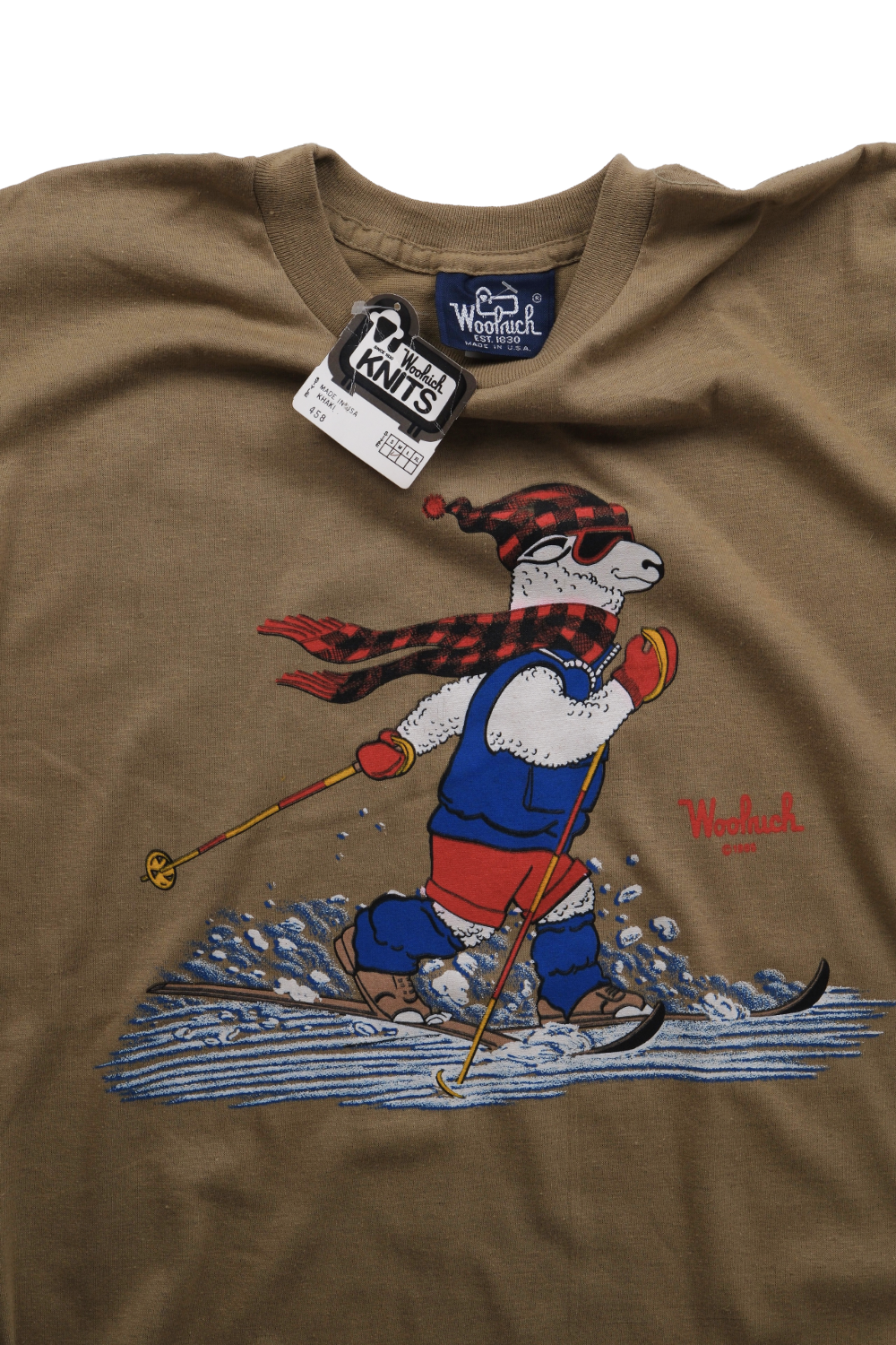 Deadstock Woolrich Skiing Llama