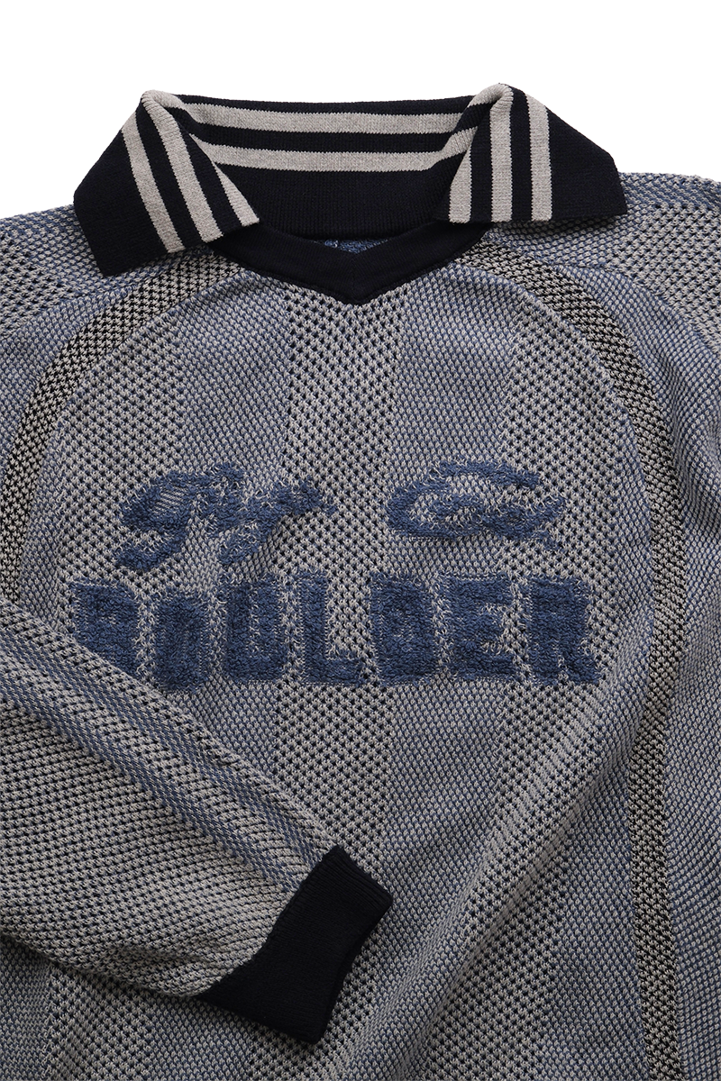 ATHLETIC STRIPE SWEATER