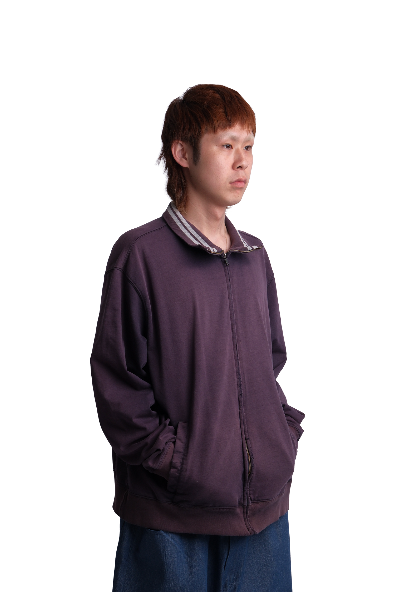 Land's End Full Zip Sweat Fade