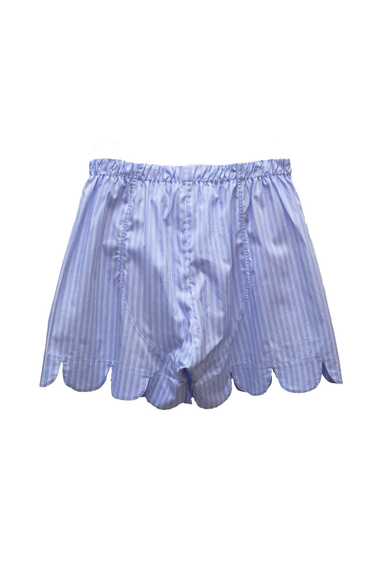 SCALLOPED BOXER SHORTS