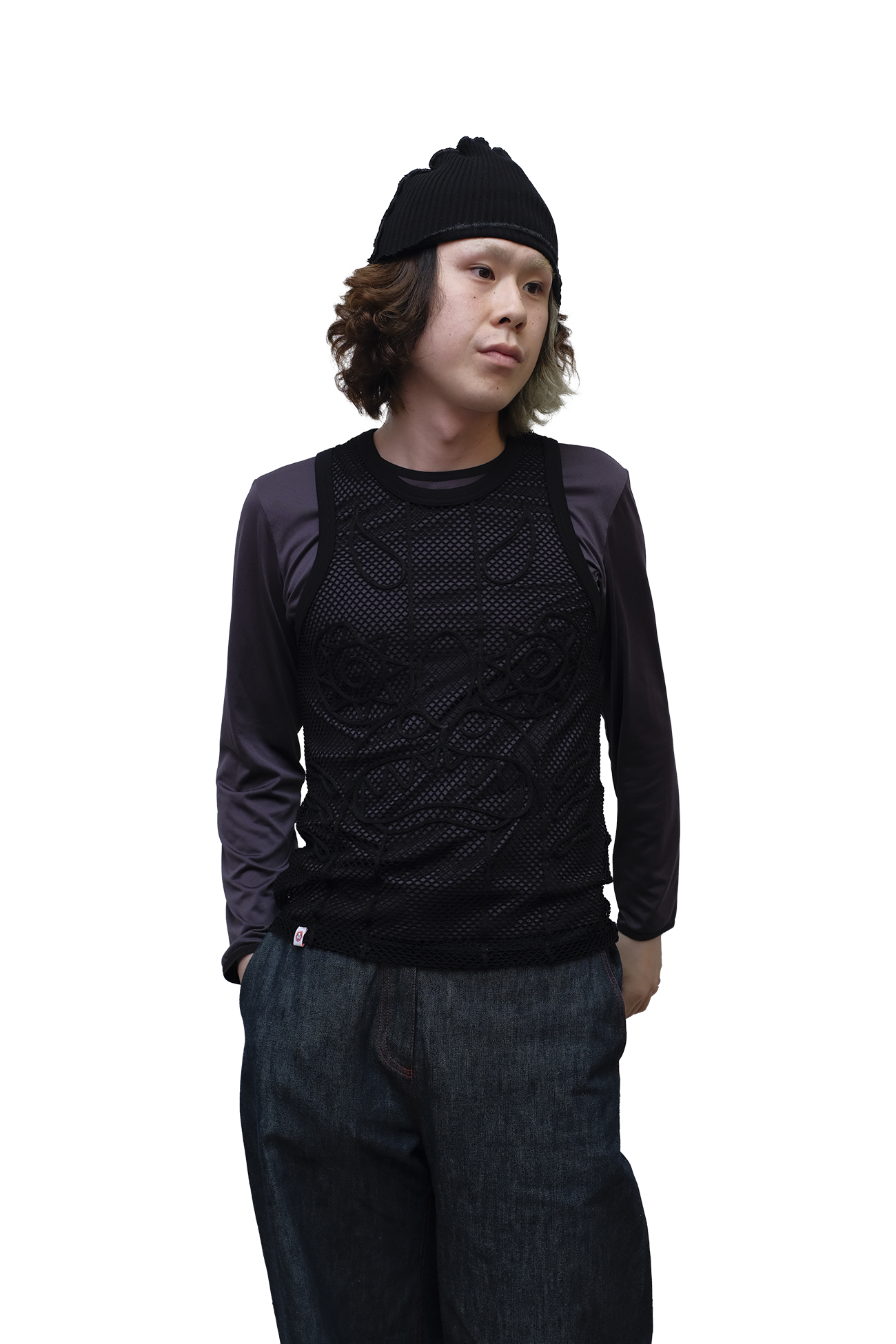 GRAPHIC NET VEST