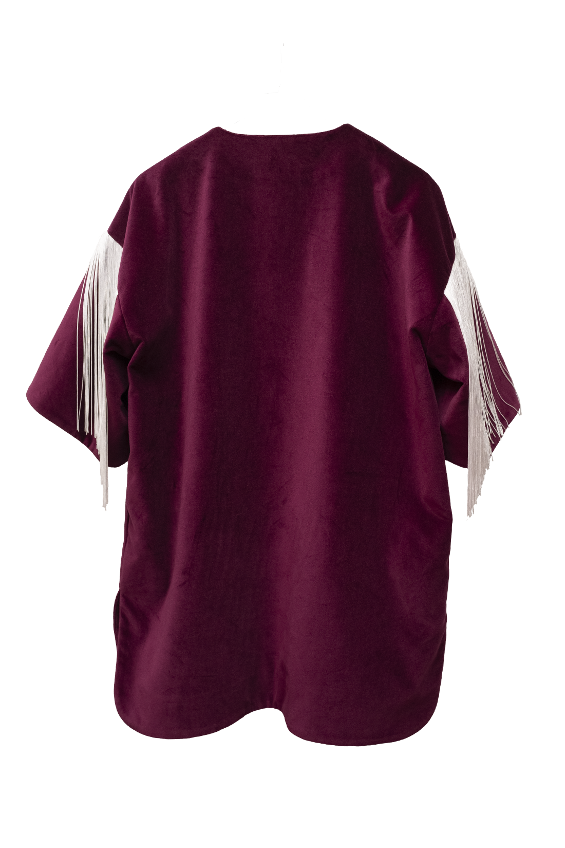 VELVET FRINGE TUNIC