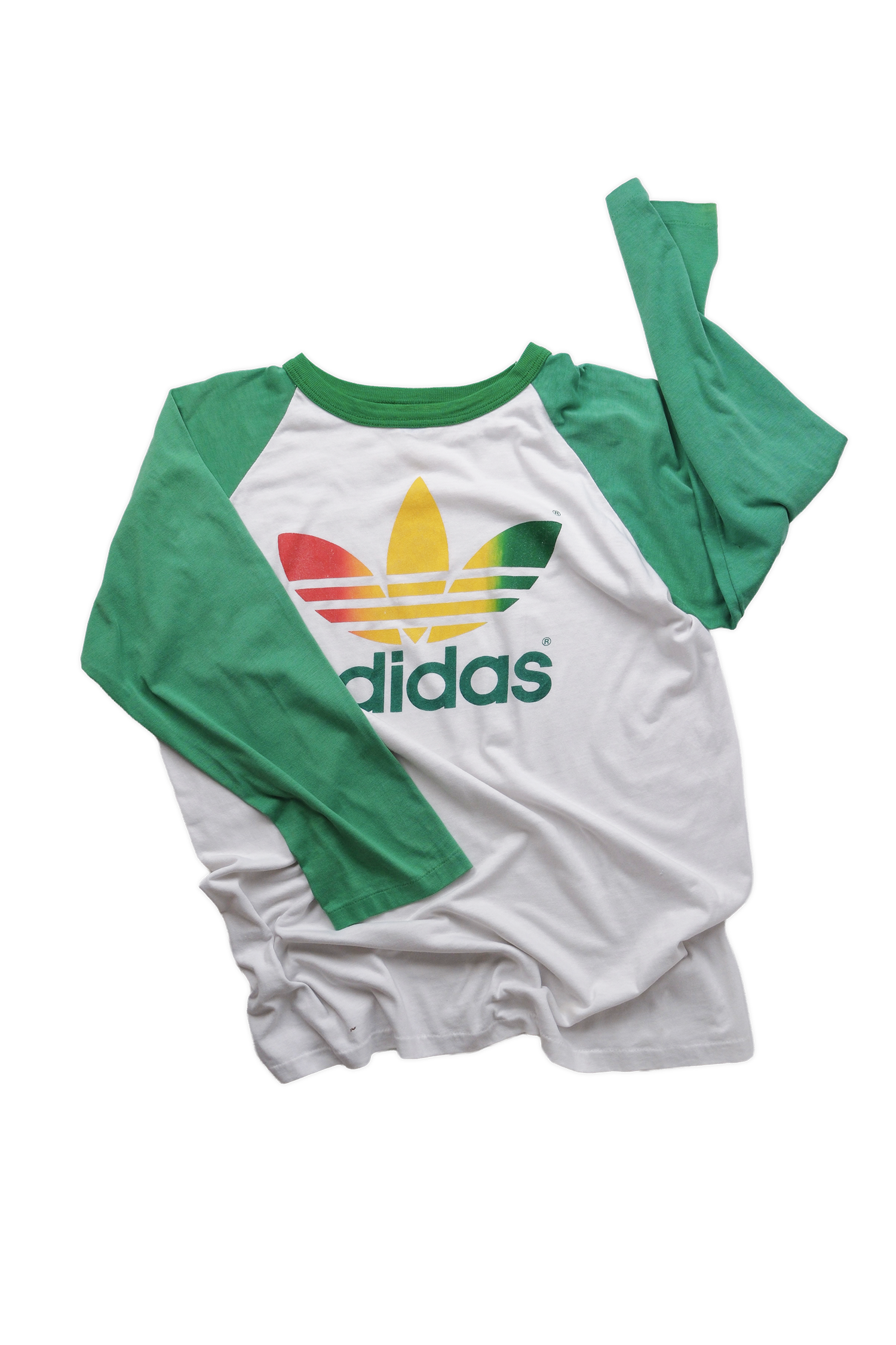 80s ADIDAS RAINBOW TREFOIL