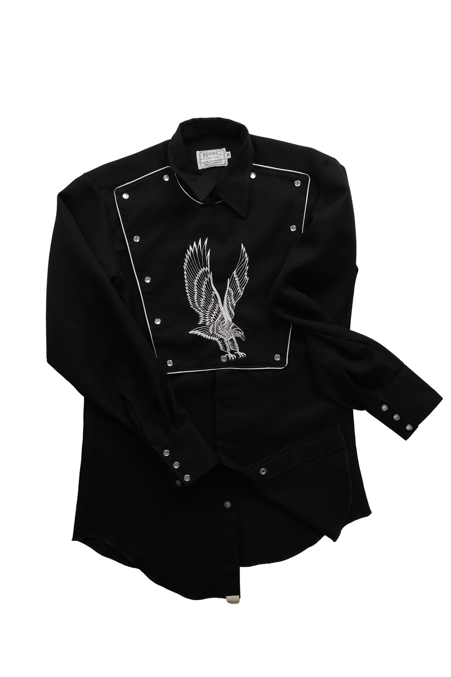70's H BAR C Eagle Bib Western