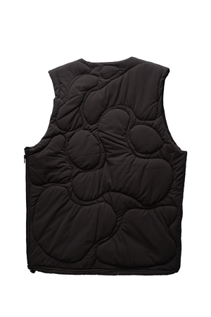 QUILTED BLOB VEST