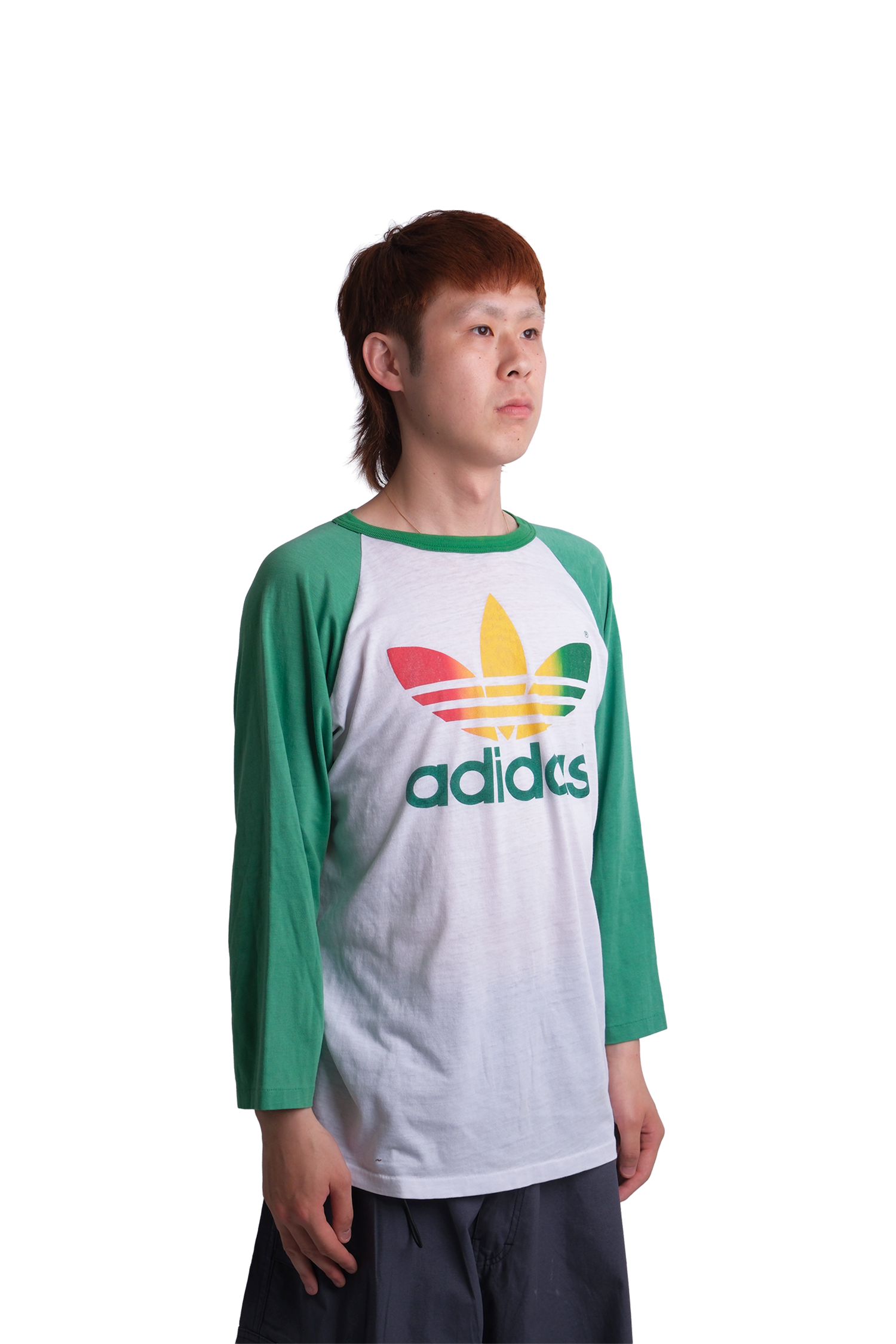 80s ADIDAS RAINBOW TREFOIL