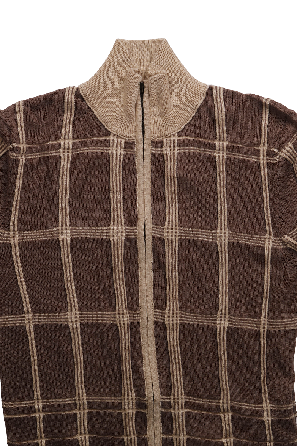MESHLINE ZIP CARDIGAN