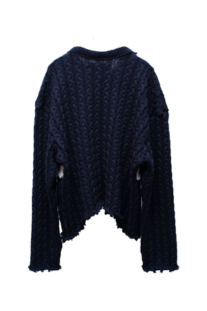 Big Stripe Cable Knit