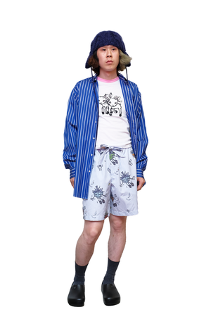 UNISEX ERI PRINT BABY TEE KNIT