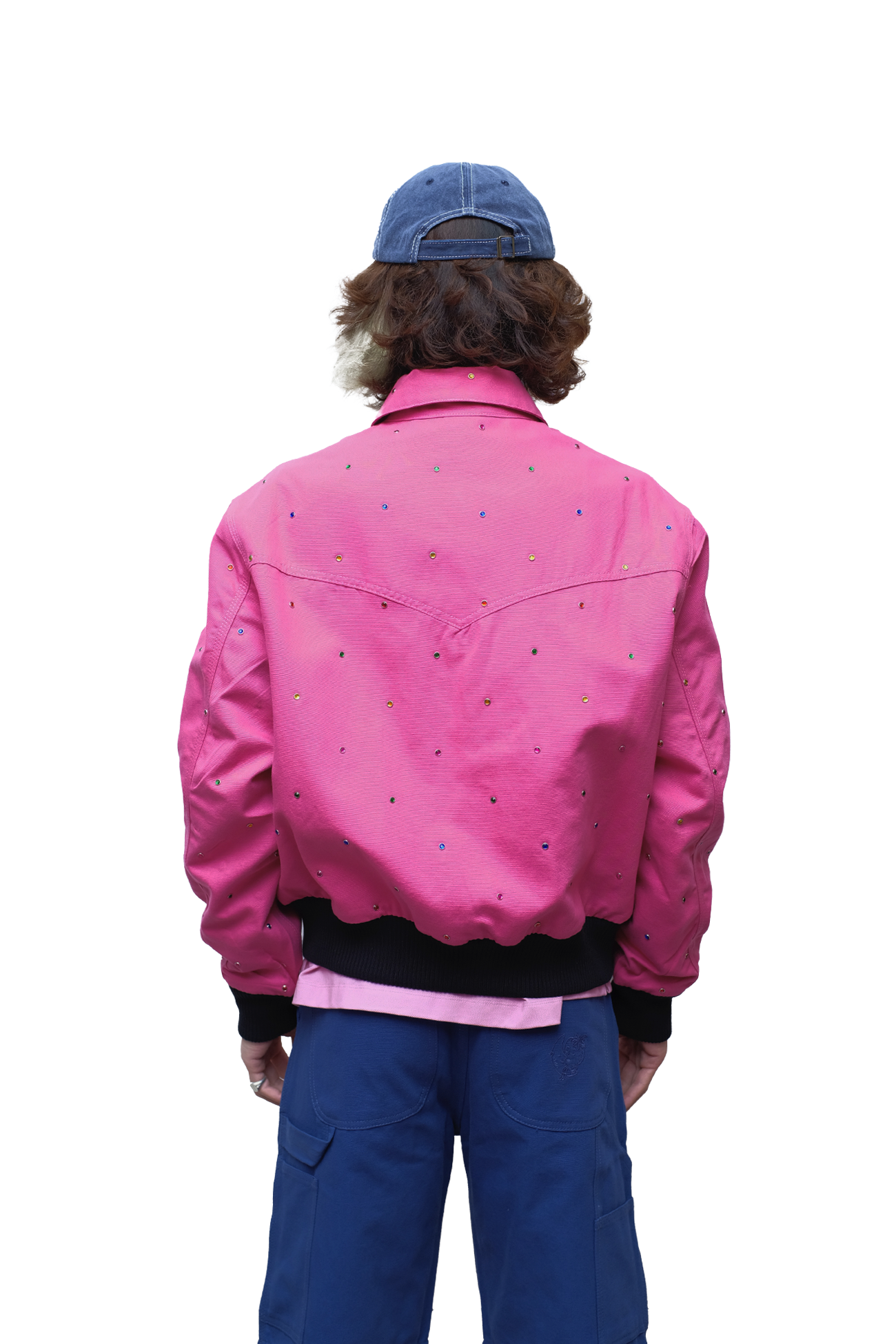 UNISEX STUDDED SANTA FE WORK JACKET WOVEN