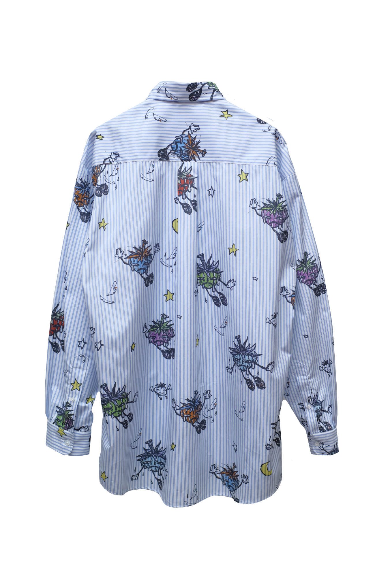 UNISEX STRAWBABIES BUTTON DOWN SHIRT WOVEN