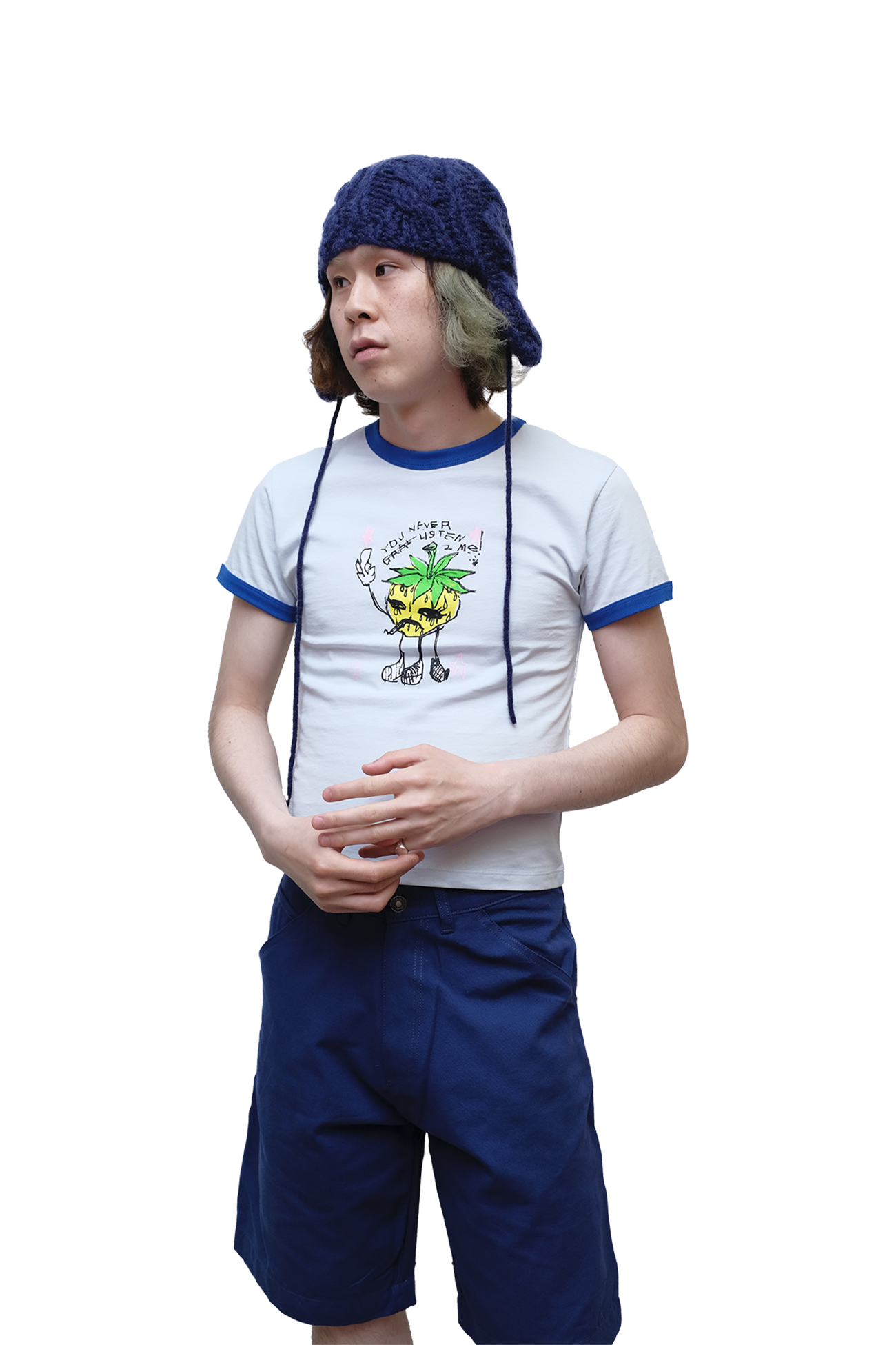 UNISEX ERI PRINT BABY TEE KNIT