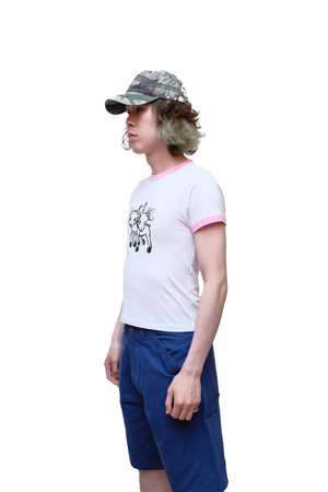 UNISEX ERI PRINT BABY TEE KNIT