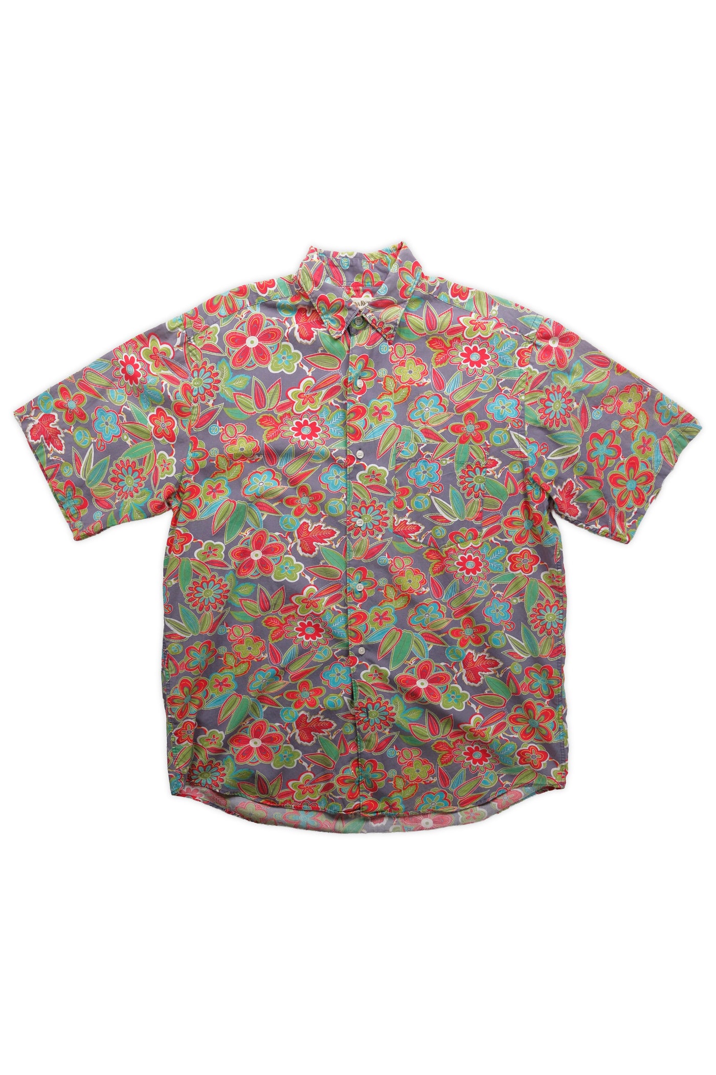 Banana Republic Psychedelic Hibiscus