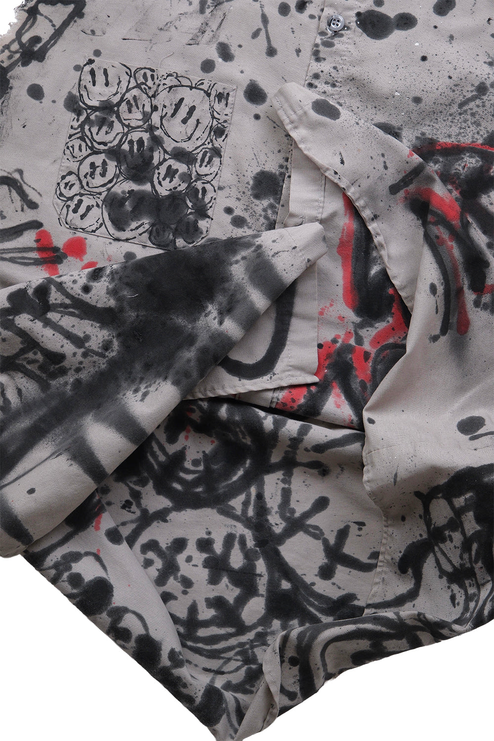 Custom Painted Cut-off Sleeveless