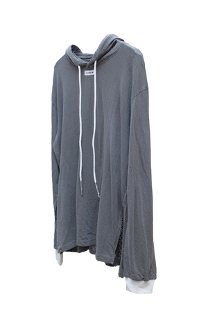 LONG-SLEEVE DAISY HOOD
