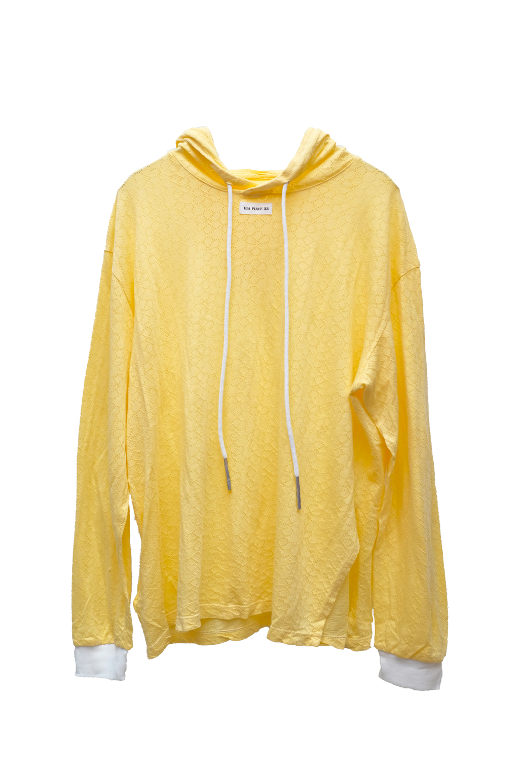 LONG-SLEEVE DAISY HOOD.