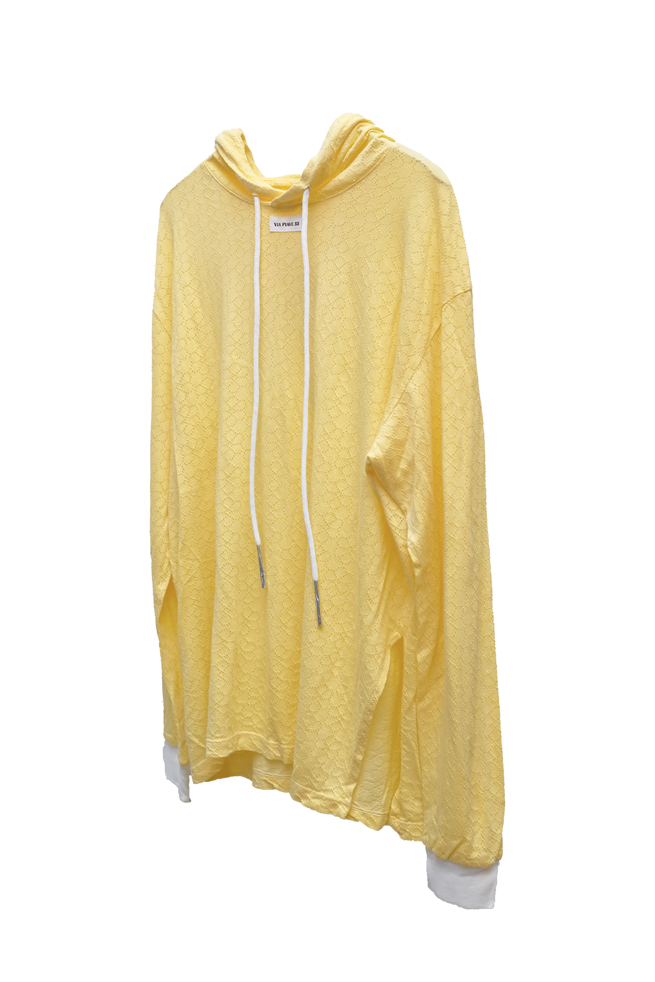 LONG-SLEEVE DAISY HOOD.