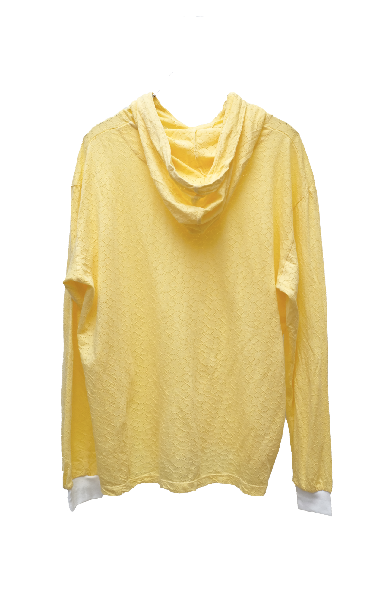 LONG-SLEEVE DAISY HOOD.