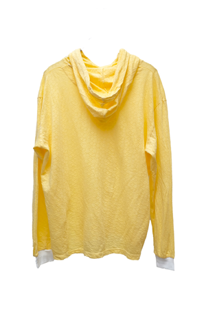LONG-SLEEVE DAISY HOOD.