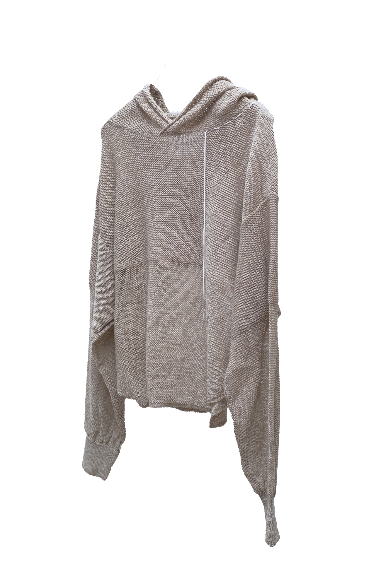 HOODIE RETE CASHMERE