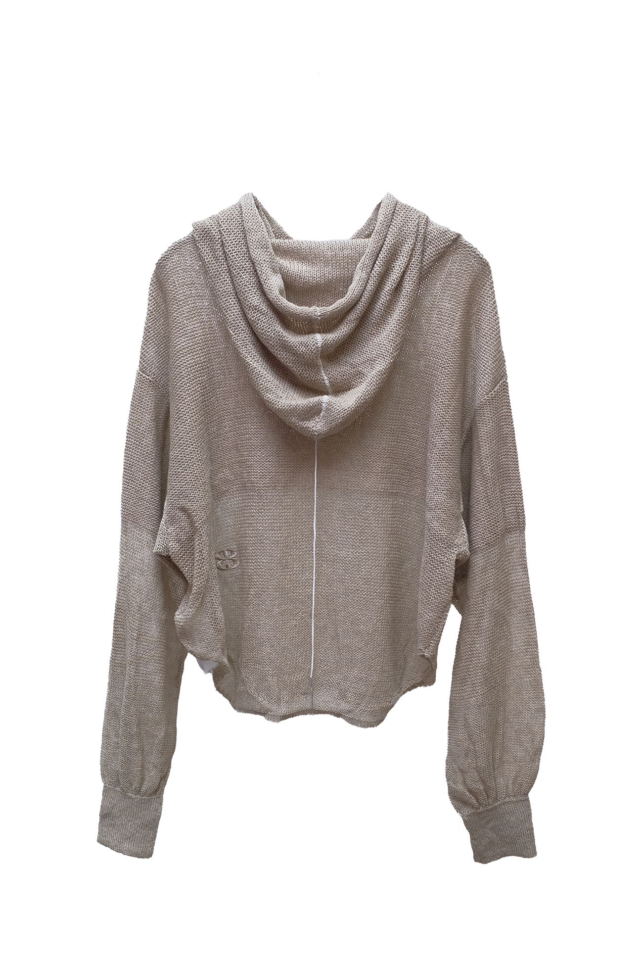 HOODIE RETE CASHMERE