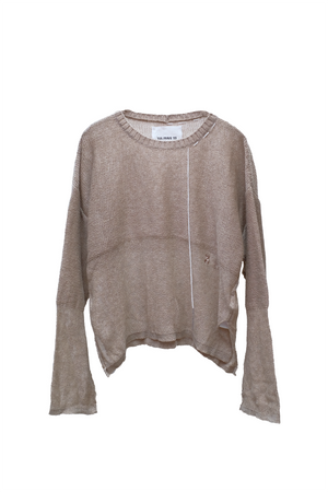 PULLOVER RETE CASHMERE.