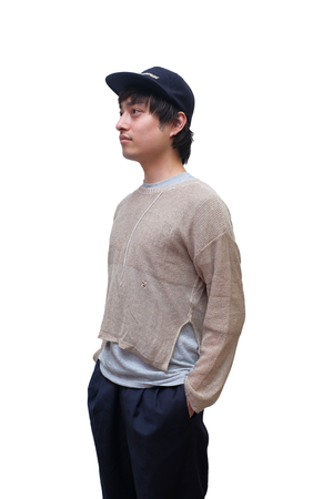 PULLOVER RETE CASHMERE.