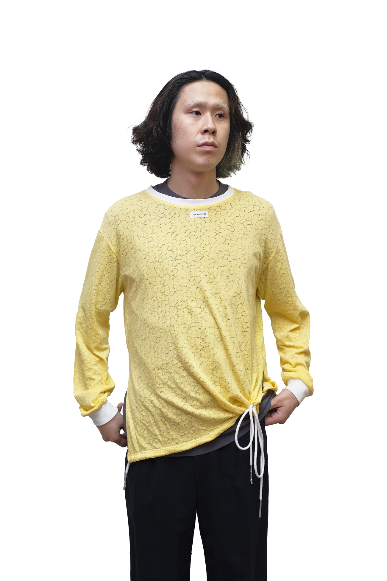 LONG-SLEEVE DAISY LACCIO