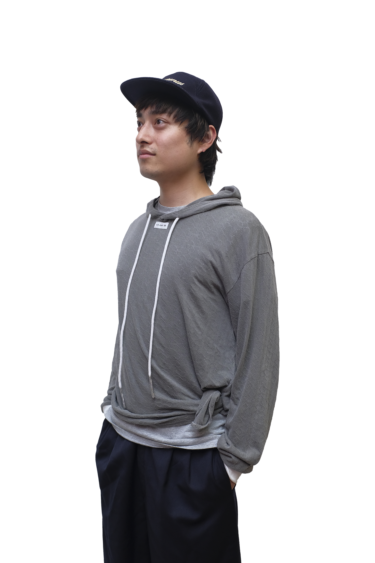 LONG-SLEEVE DAISY HOOD