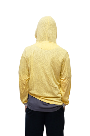 LONG-SLEEVE DAISY HOOD.