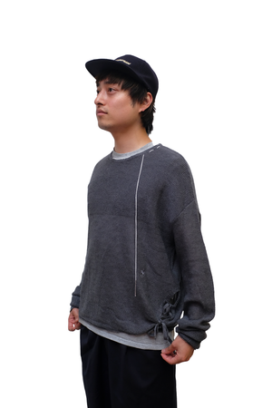 PULLOVER RETE WOOL