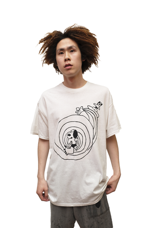 SPIRAL SNOPPY T-SHIRT SS