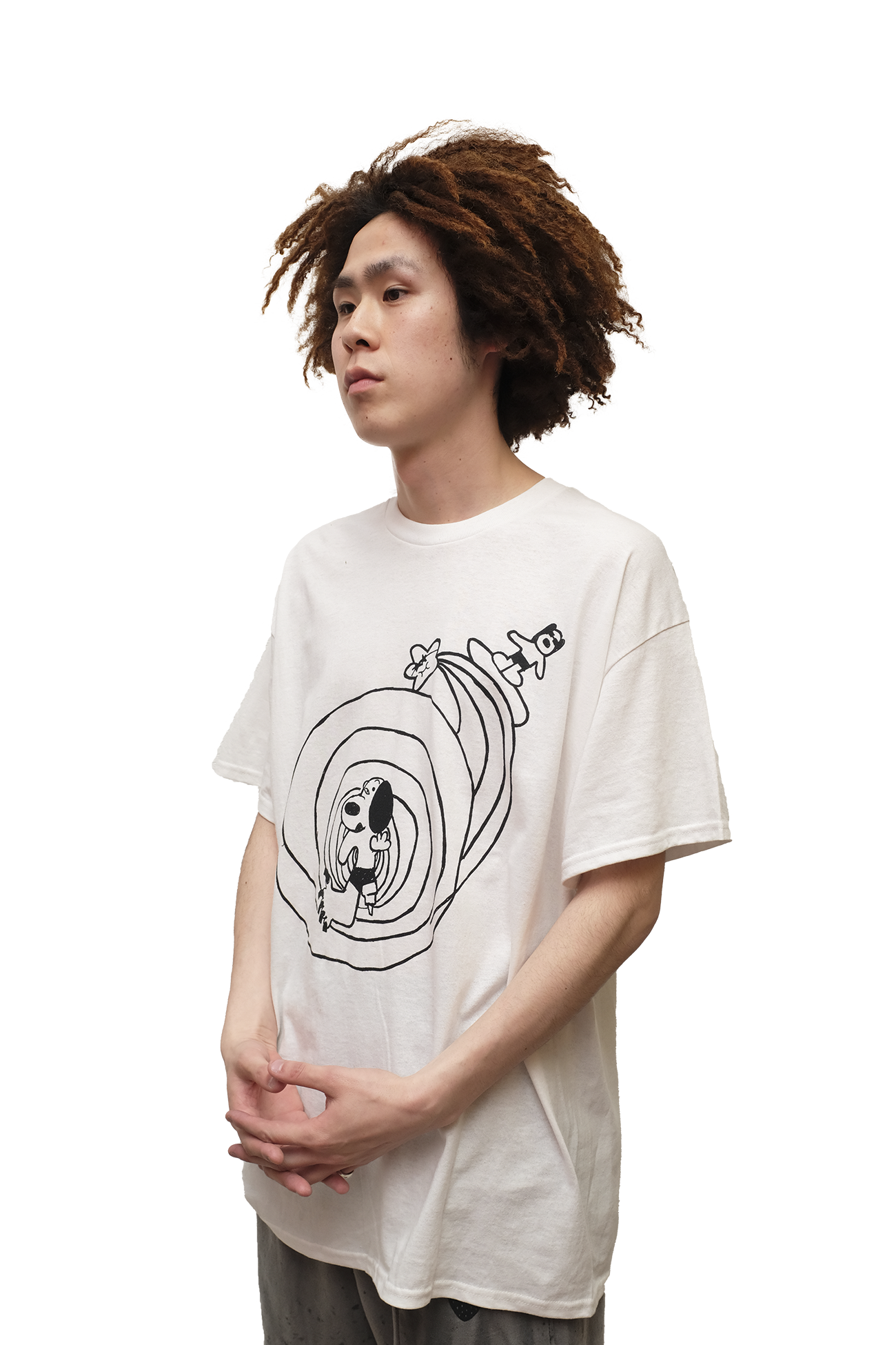 SPIRAL SNOPPY T-SHIRT SS