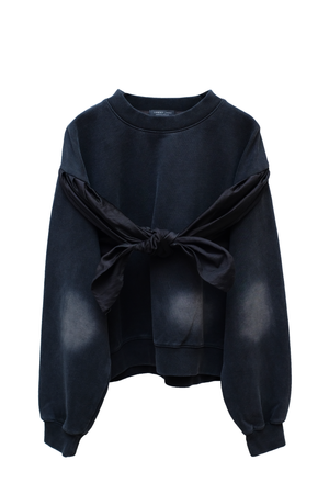 tied bandana  sweatshirt