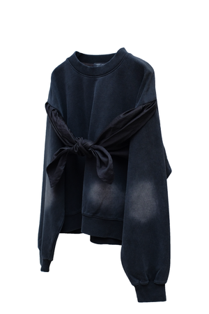 tied bandana  sweatshirt